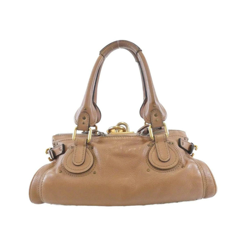 Chloe Shoulder Bag Paddington Leather Black